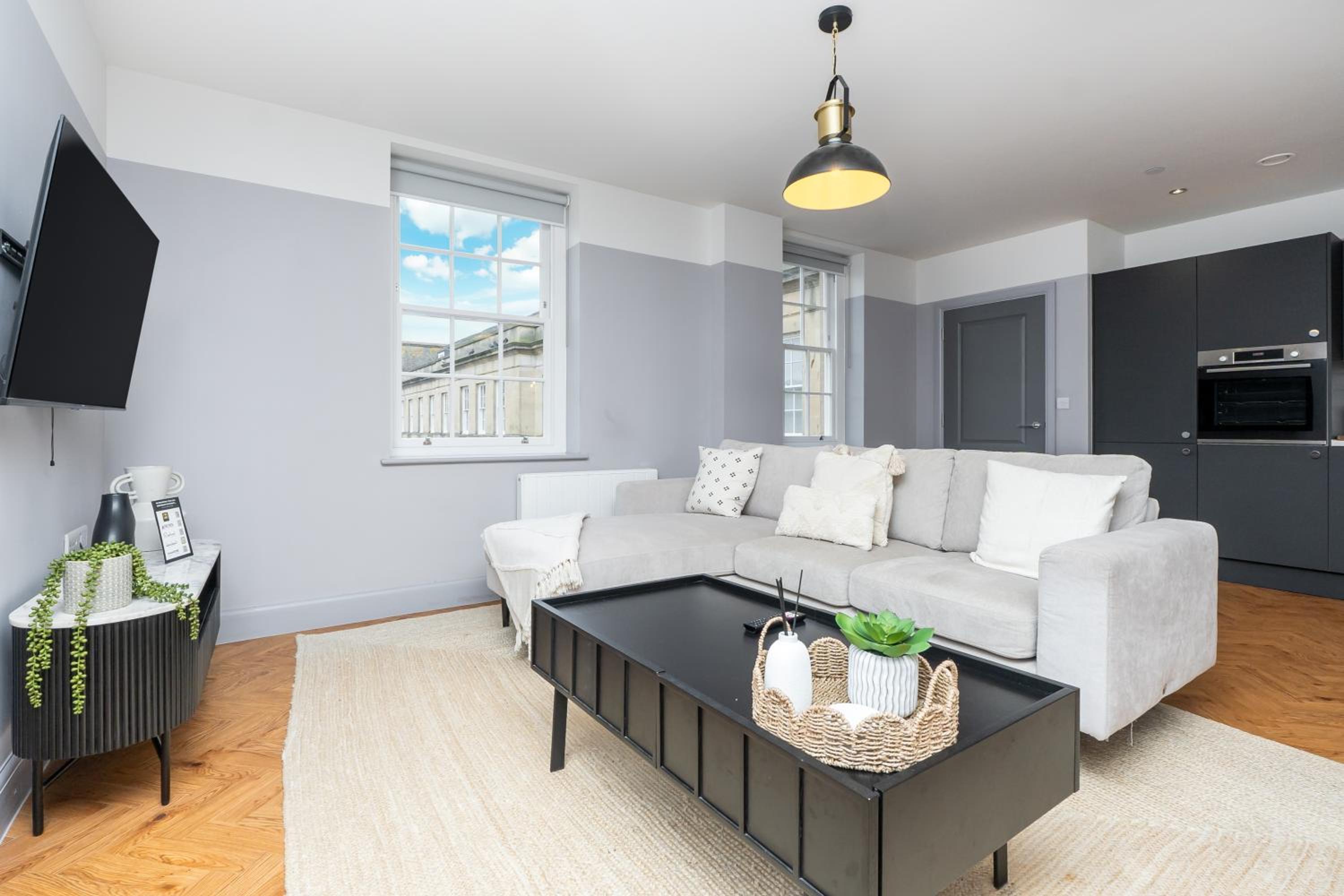 Bath Street Penthouse view 2
