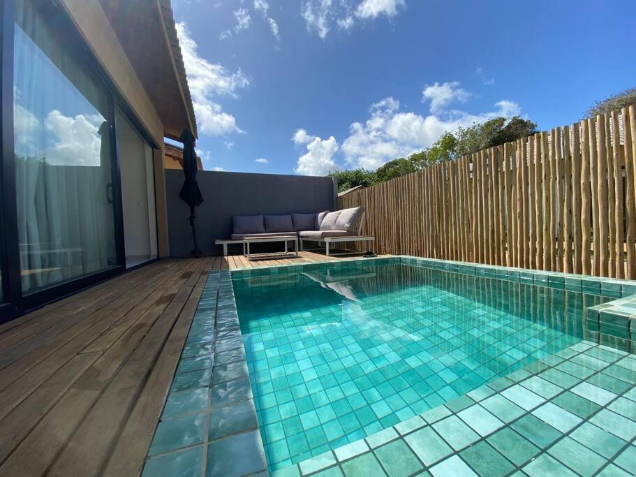 A 10min do centro da Pipa, com piscina privativa, cozinha, 2 suítes