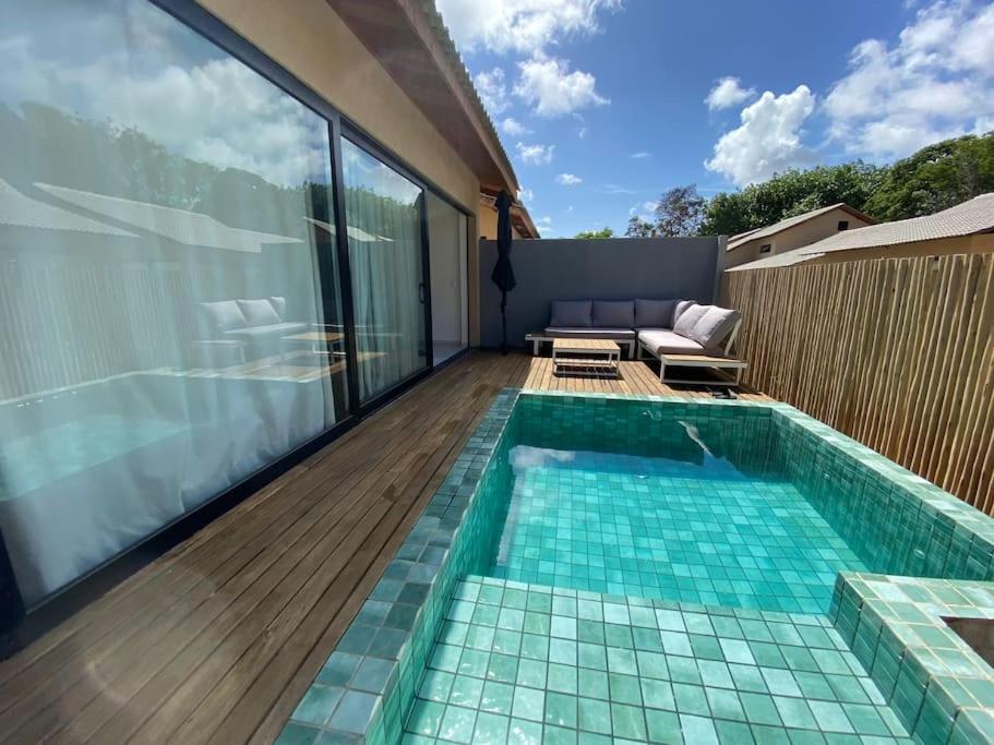 A 10min do centro da Pipa, com piscina privativa, cozinha, 2 suítes