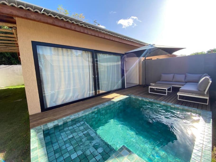 A 10min do centro da Pipa, com piscina privativa, cozinha, 2 suítes