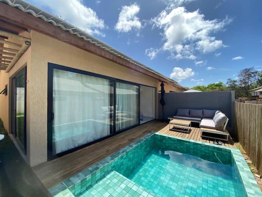 A 10min do centro da Pipa, com piscina privativa, cozinha, 2 suítes