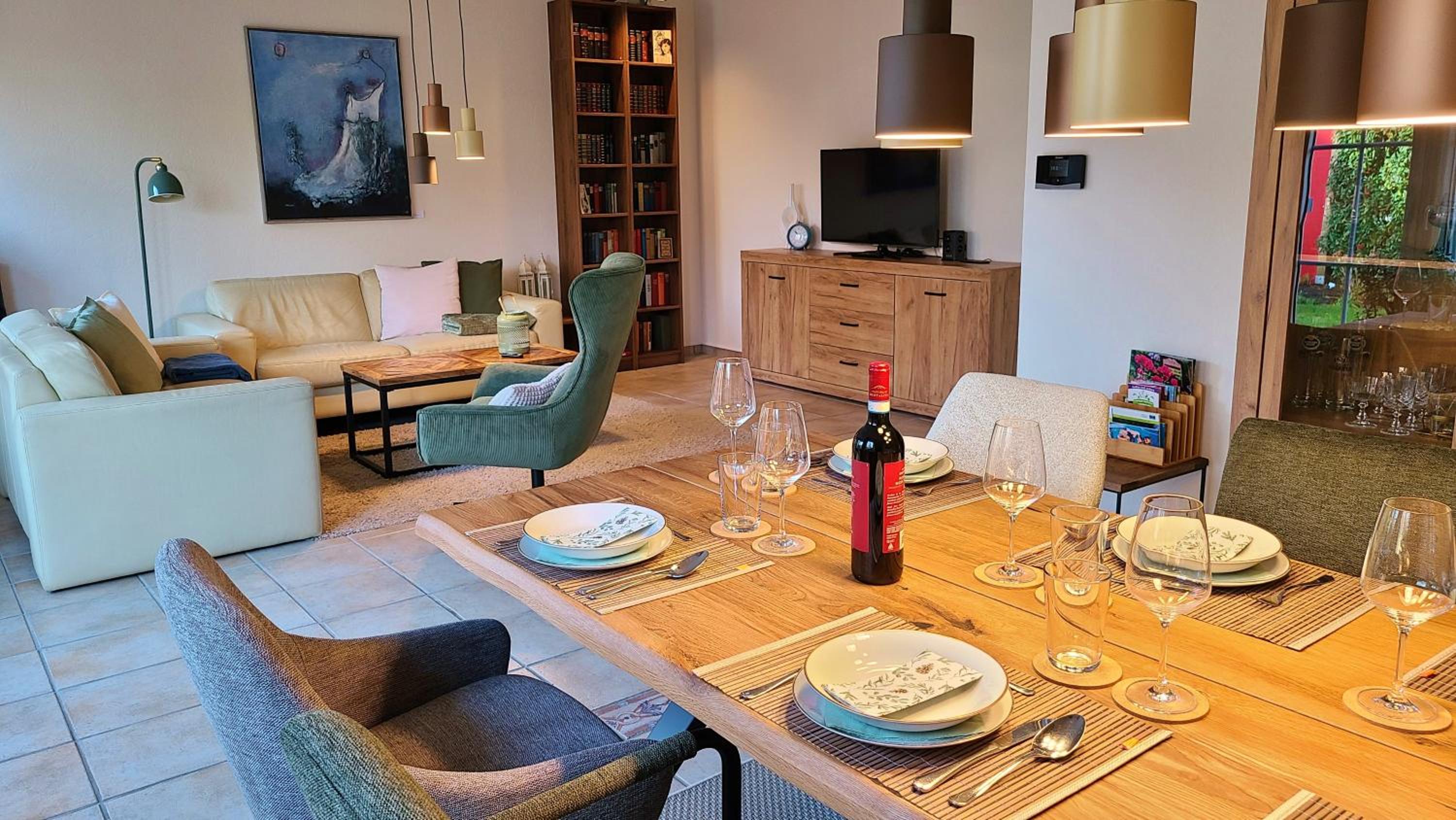 4 Sterne Ferienhaus Marlene mit großem Garten