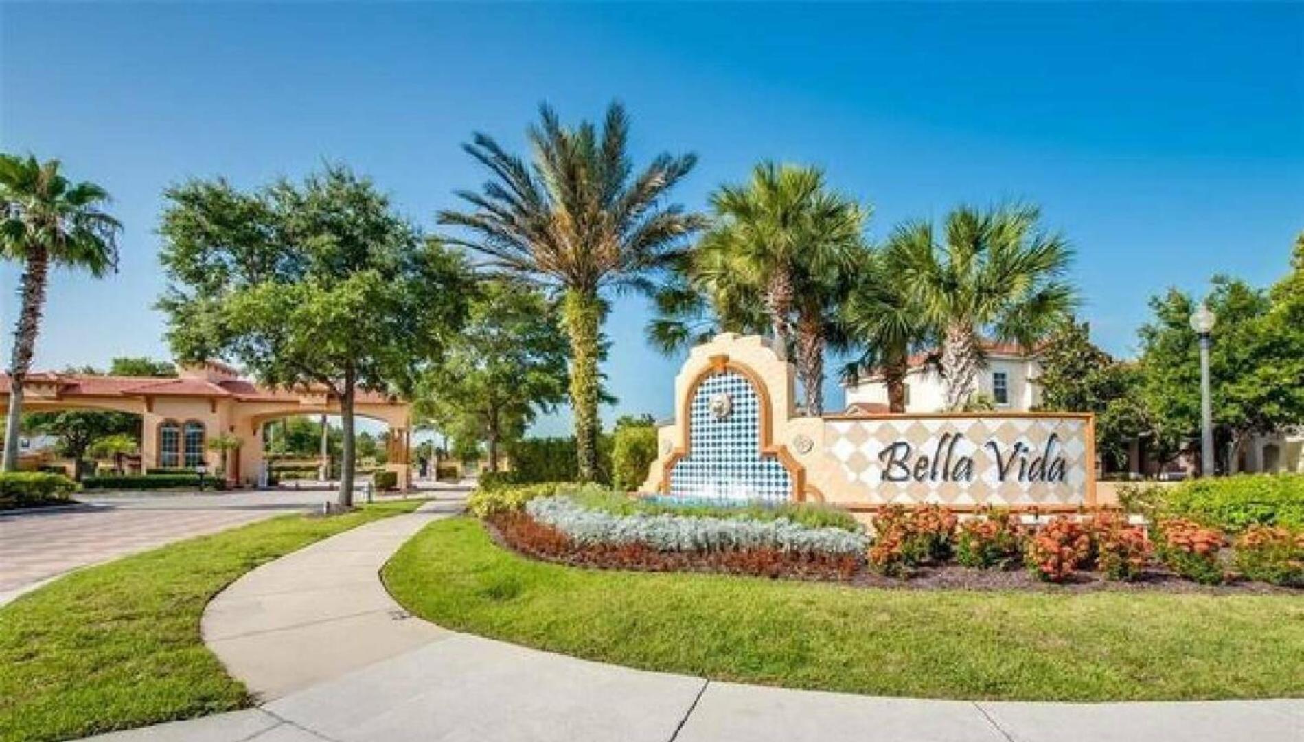 Disney Area Retreat 6BR4BA with Private Pool Theater Game Room Bella Vida Resort BV4509 view 2