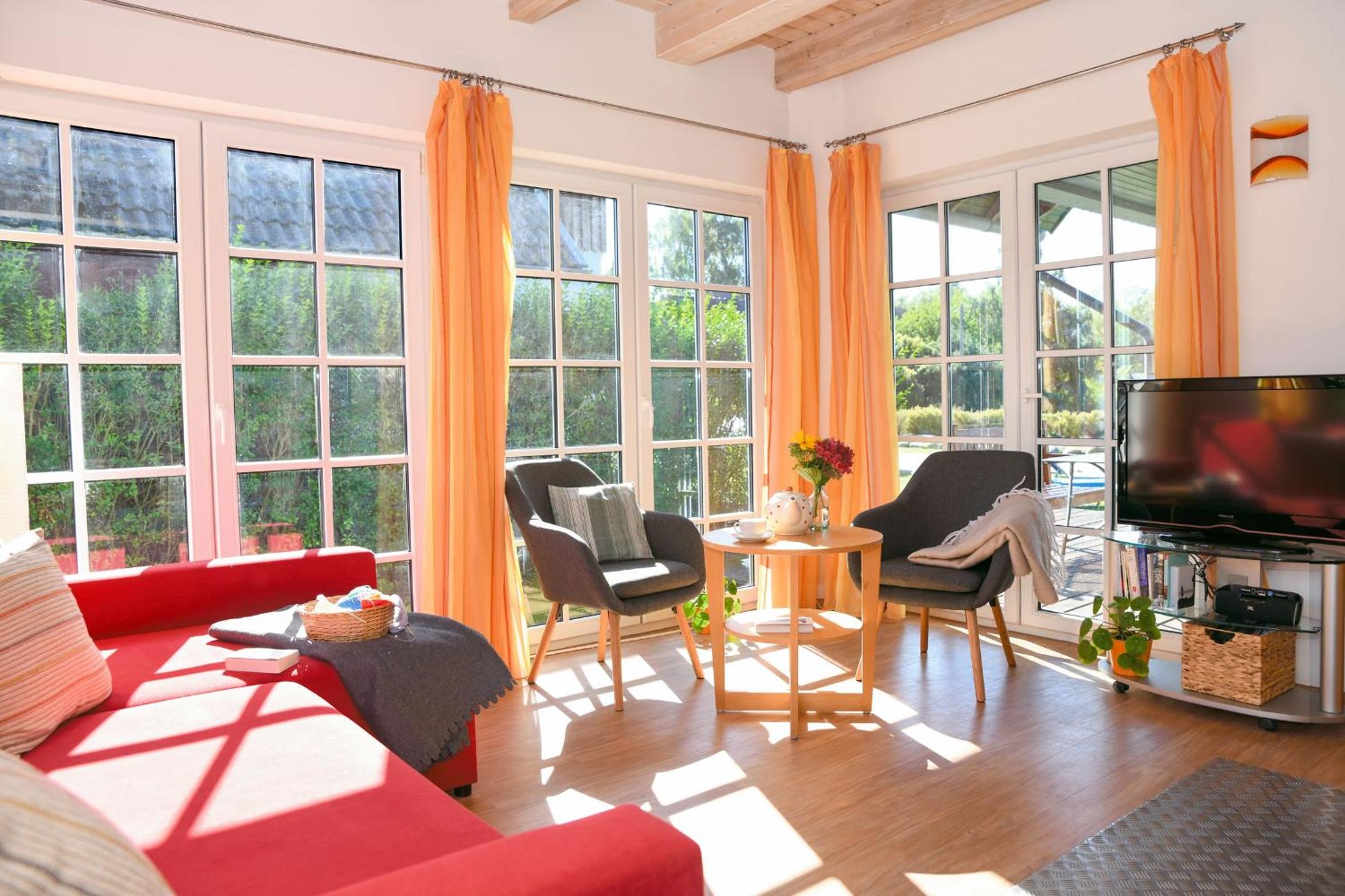 Haus Seestern & Haus Seemöwe mit Sauna, Kamin und Garten