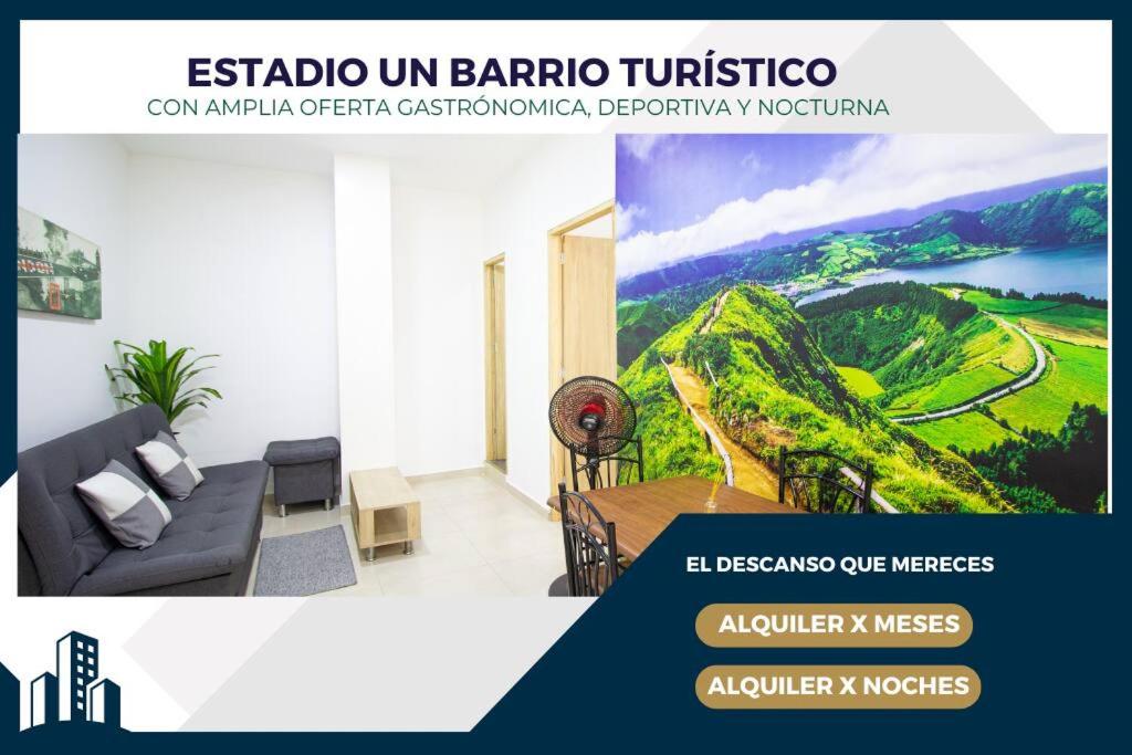 2 BR Barrio Estadio, cerca al Metro, parqueadero 303