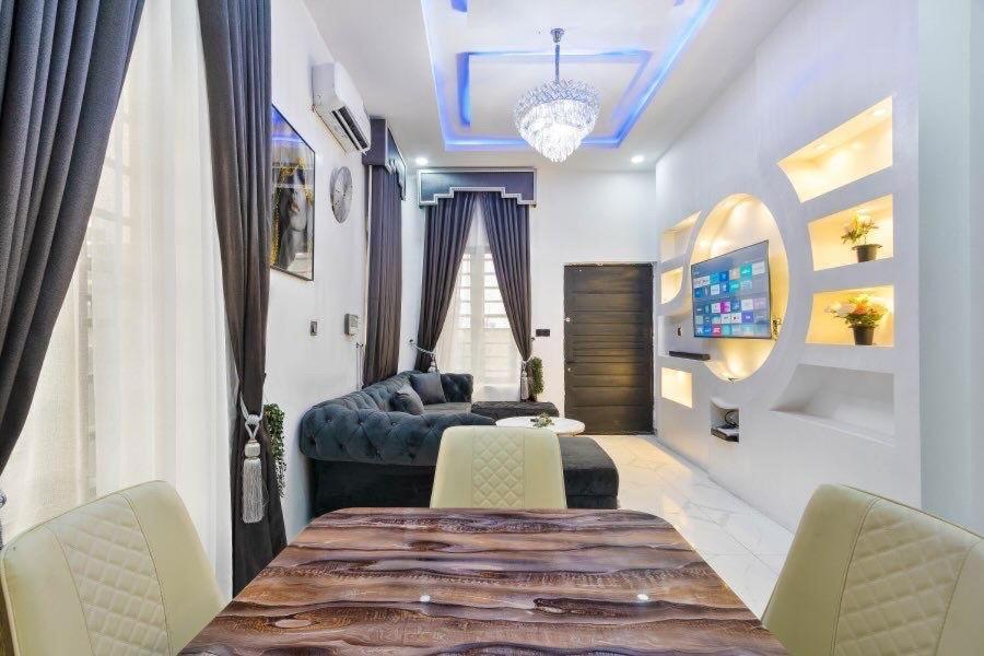 Gold Luxury 2 Bedroom House Apartment Lekki Lagos view 4