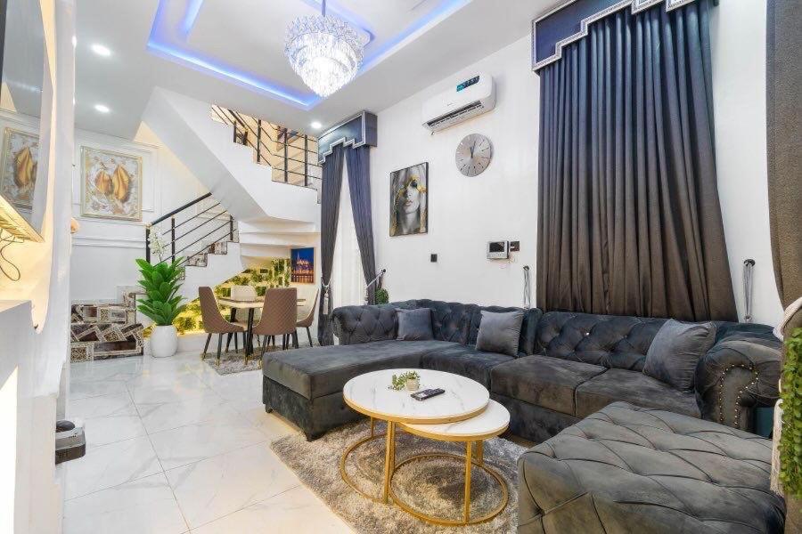 Gold Luxury 2 Bedroom House Apartment Lekki Lagos view 2