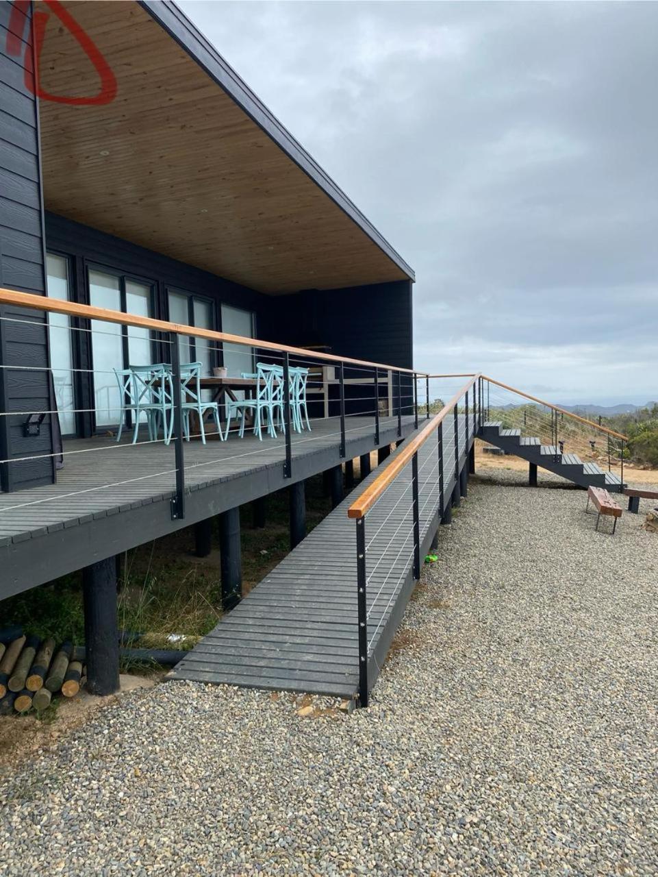 Casa con vista al mar