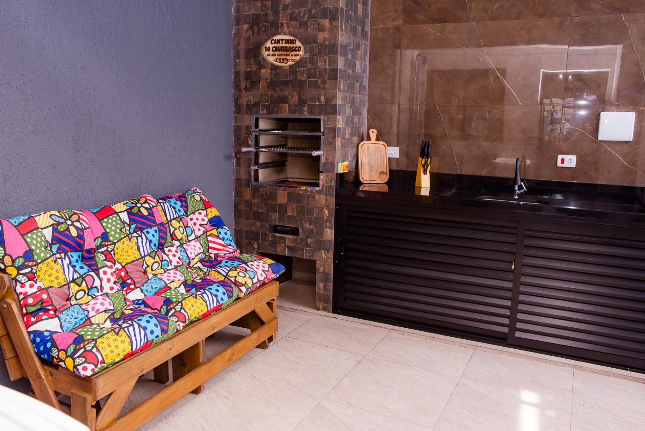 Casa na praia com piscina