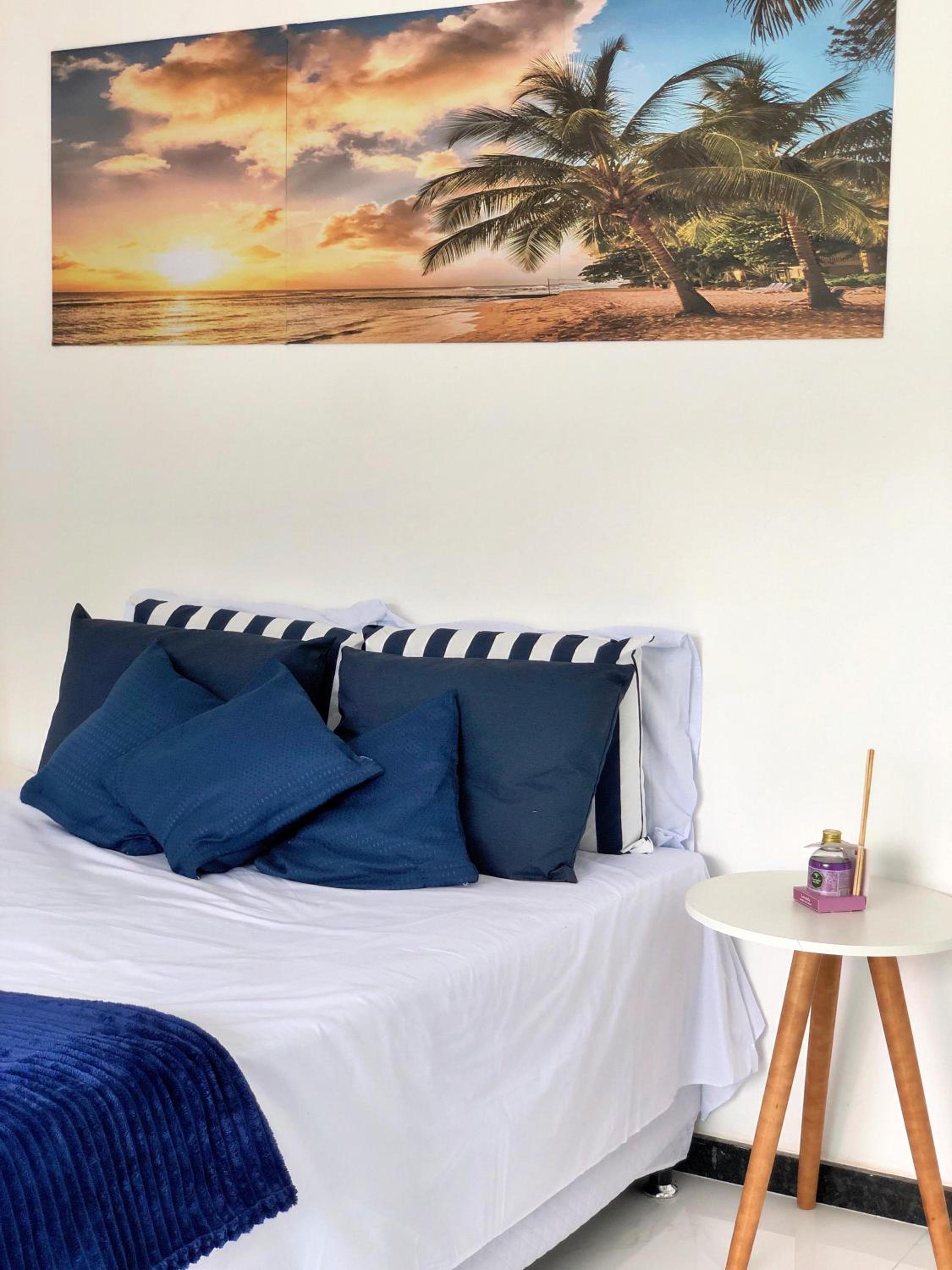 Casa na praia com vista para o mar