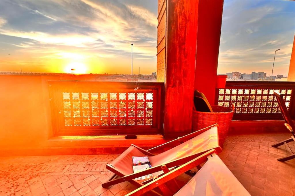 Marrakech flat with swimming pool & sunny garden view 4