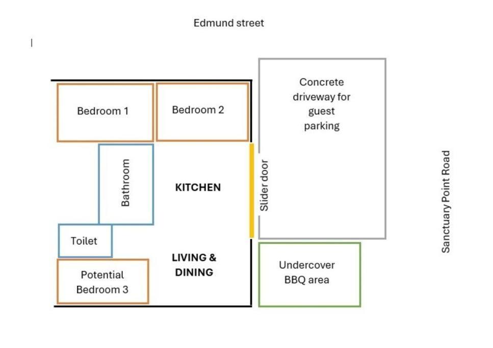 Duplex in Sanctuary Point front house