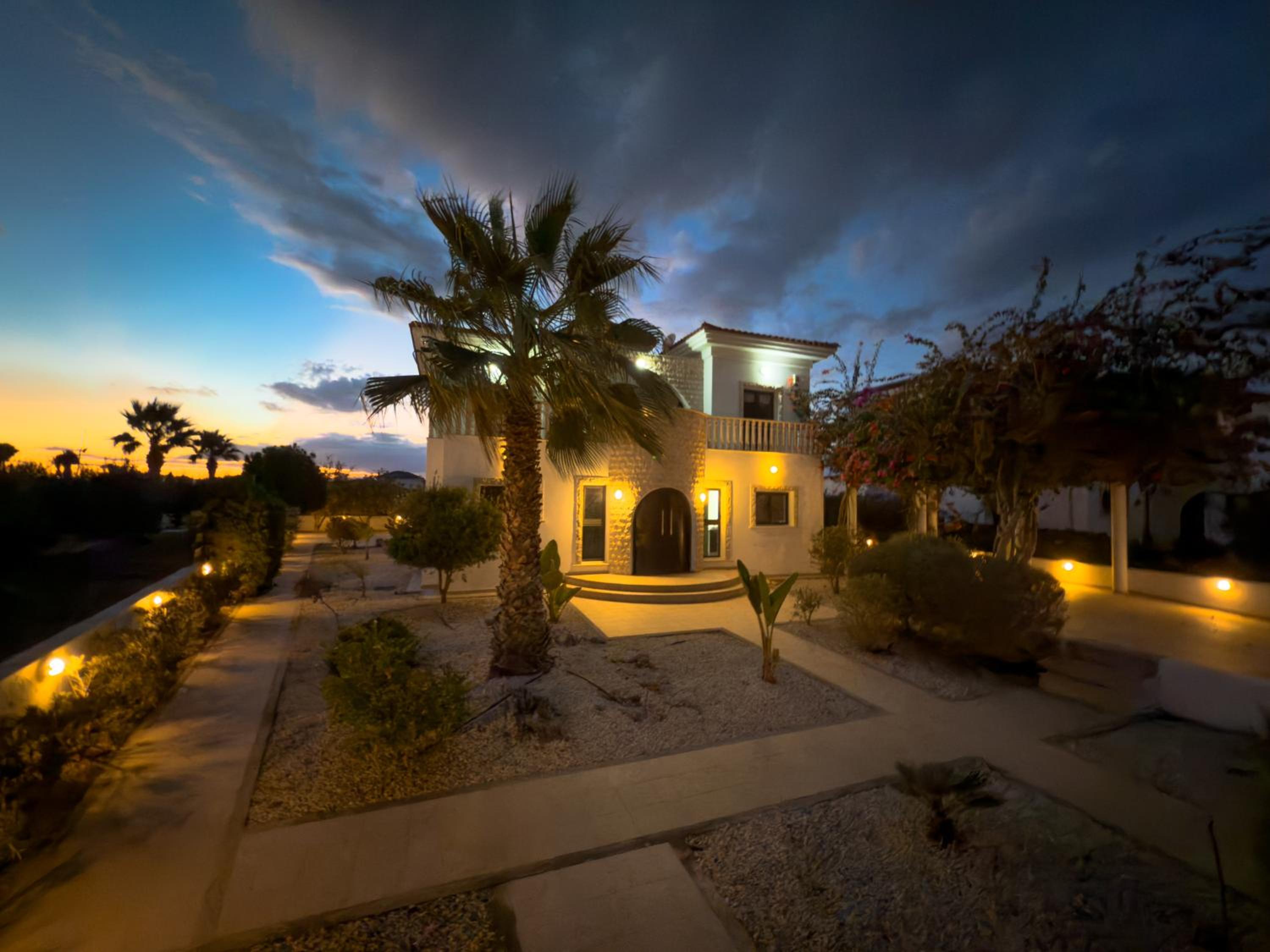Beachfront Villa with Private Pool and Exotic Fruit Garden