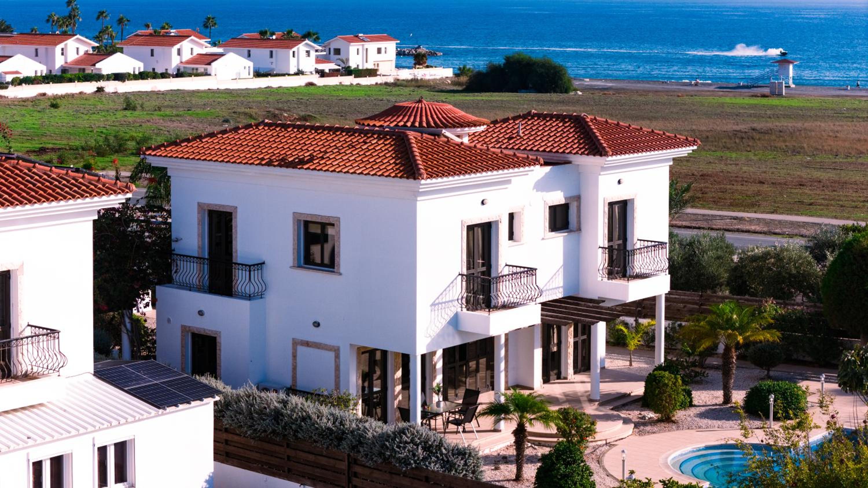 Beachfront Villa with Private Pool and Exotic Fruit Garden