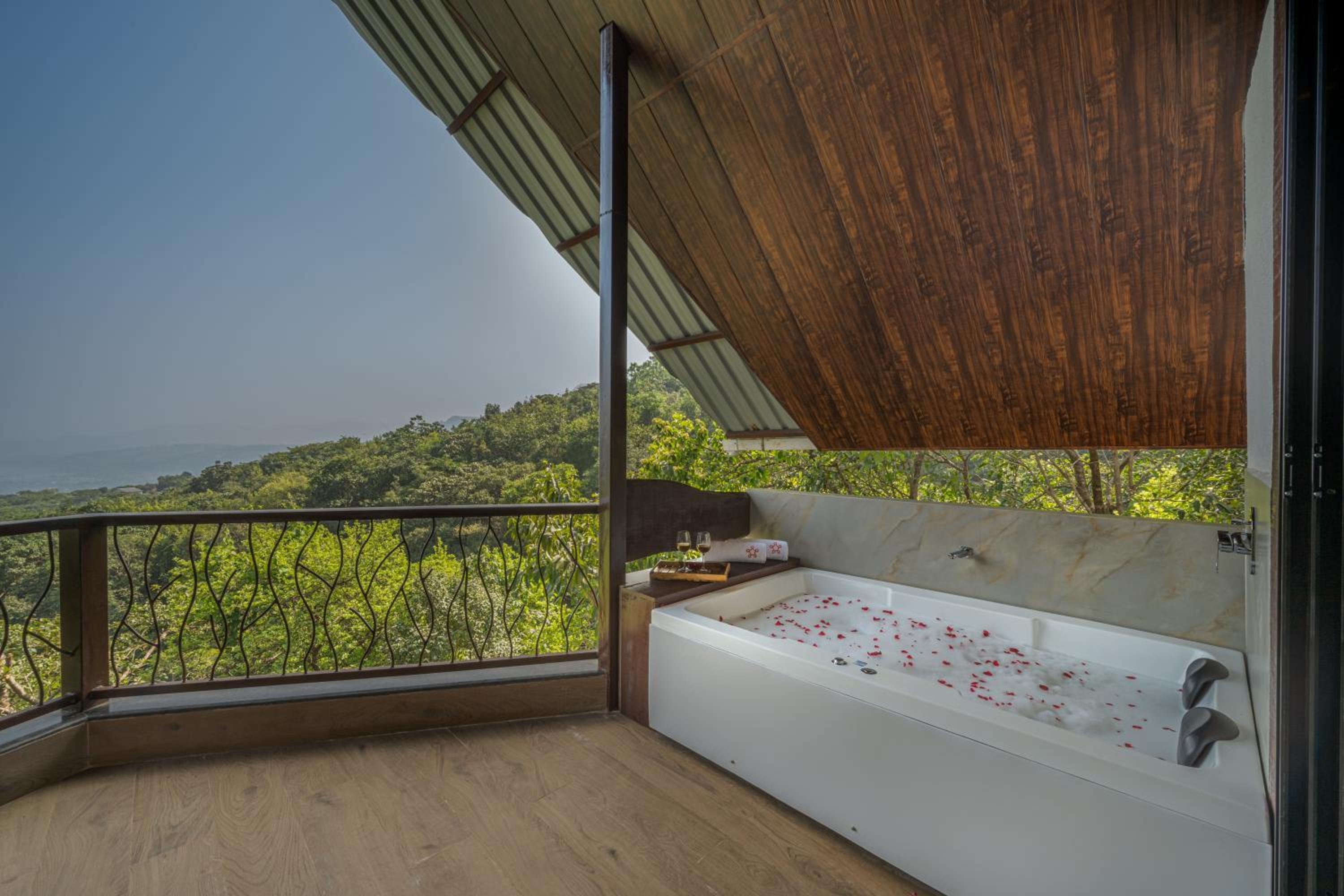 SaffronStays Aranya Vilas & Raanwaara Cottage view 5