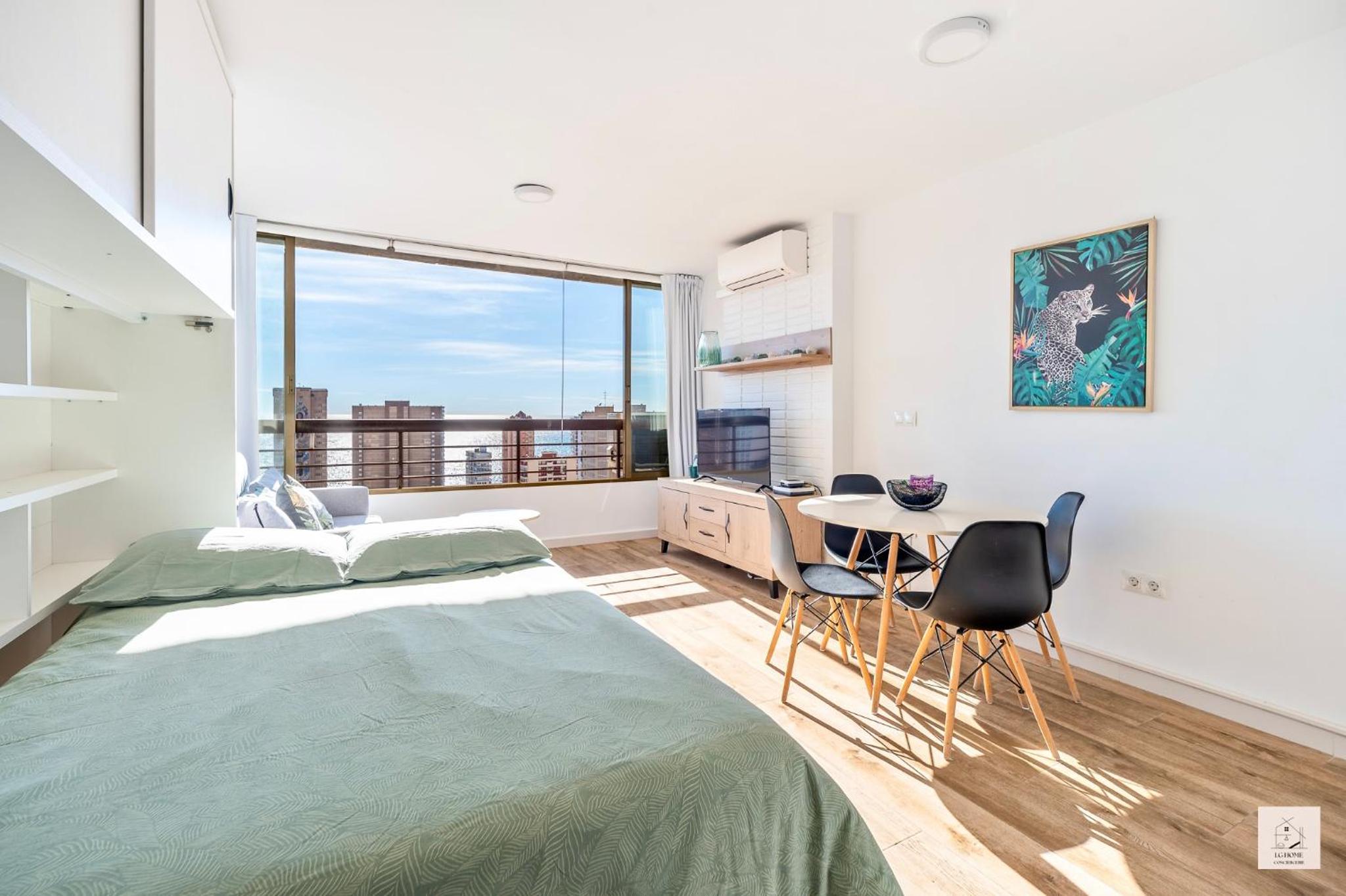 Mael Studio avec piscine et jolie vue mer view 4