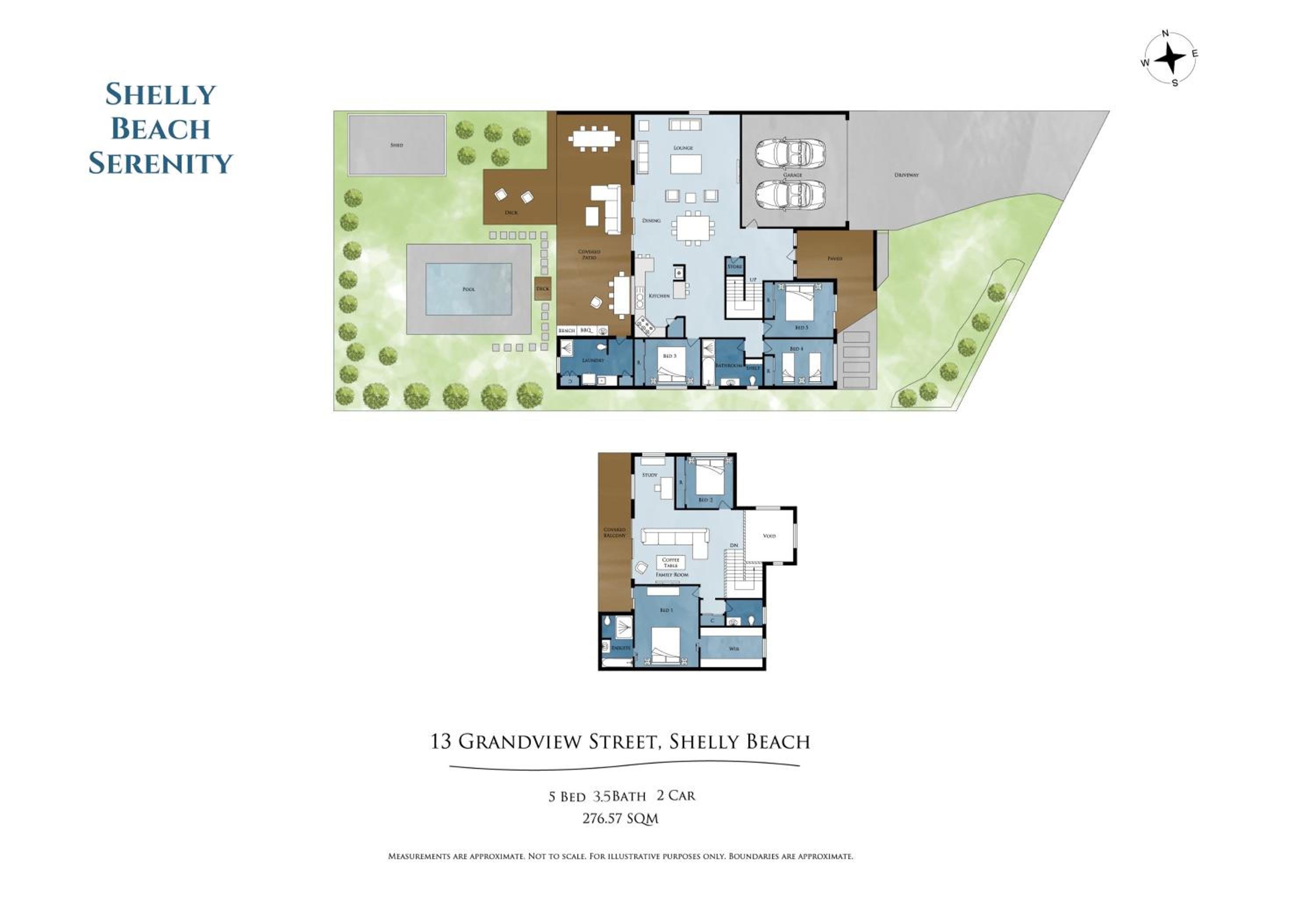 Luxury Beach House - Heated Private Pool & Heated Spa - Fire Pitt - Walk to Beach & Golf
