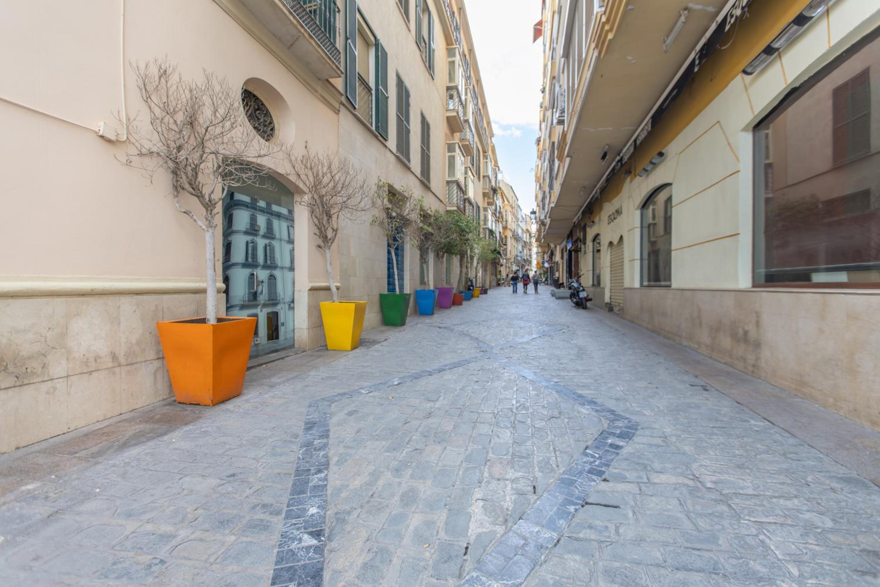 Homely Málaga San Juan de Letran Plaza de la Merced