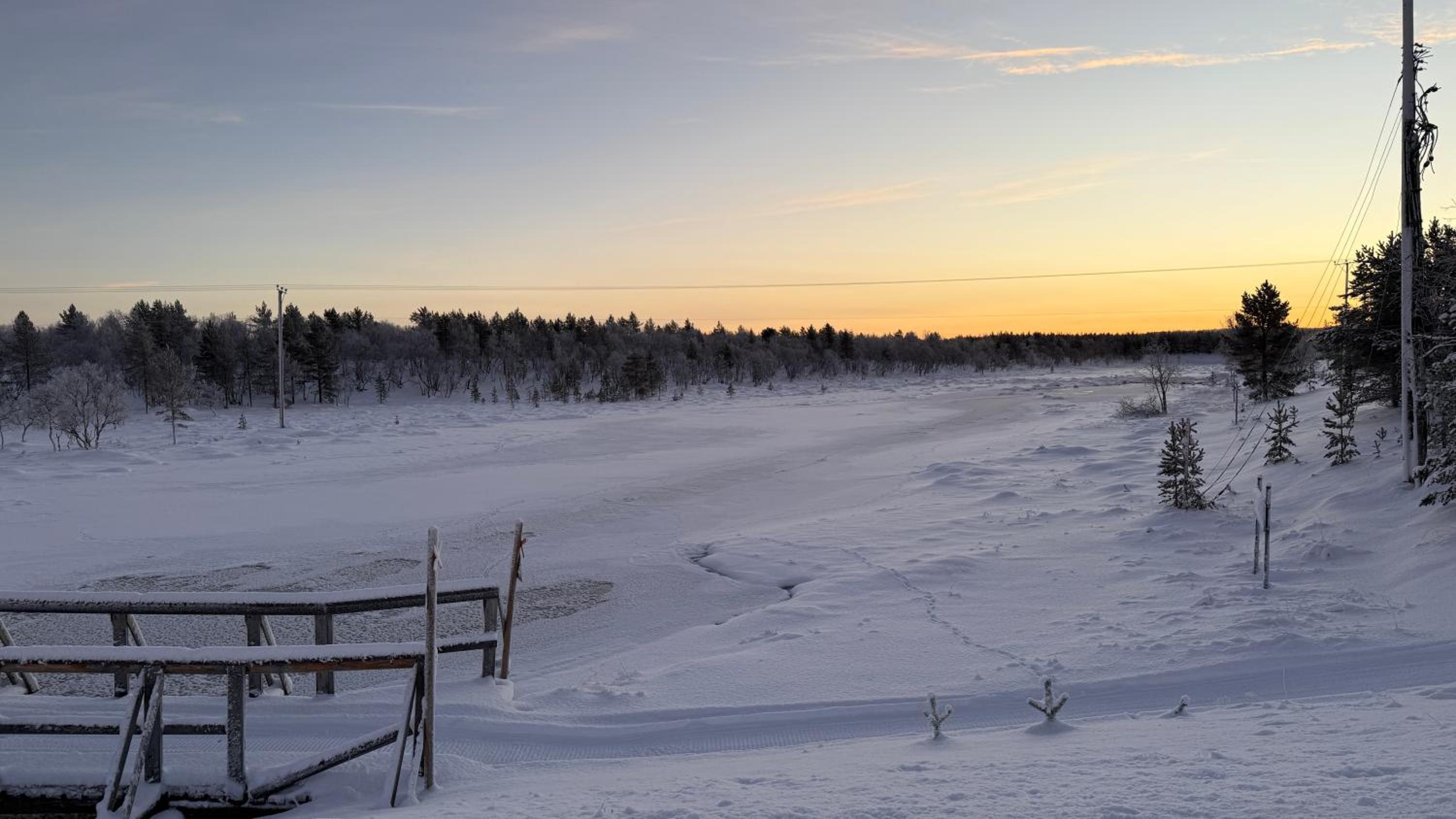 Arctic Raja Inn, next to Norwegian border view 3