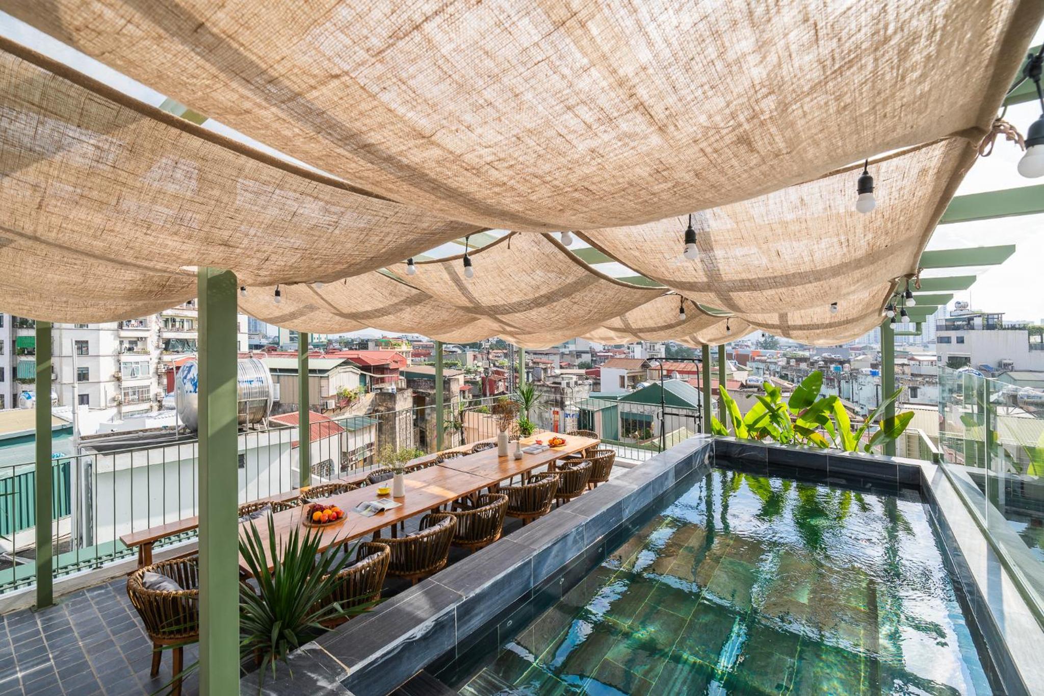 Green Decor Builing-Rooftop-Pool-Lift-Center