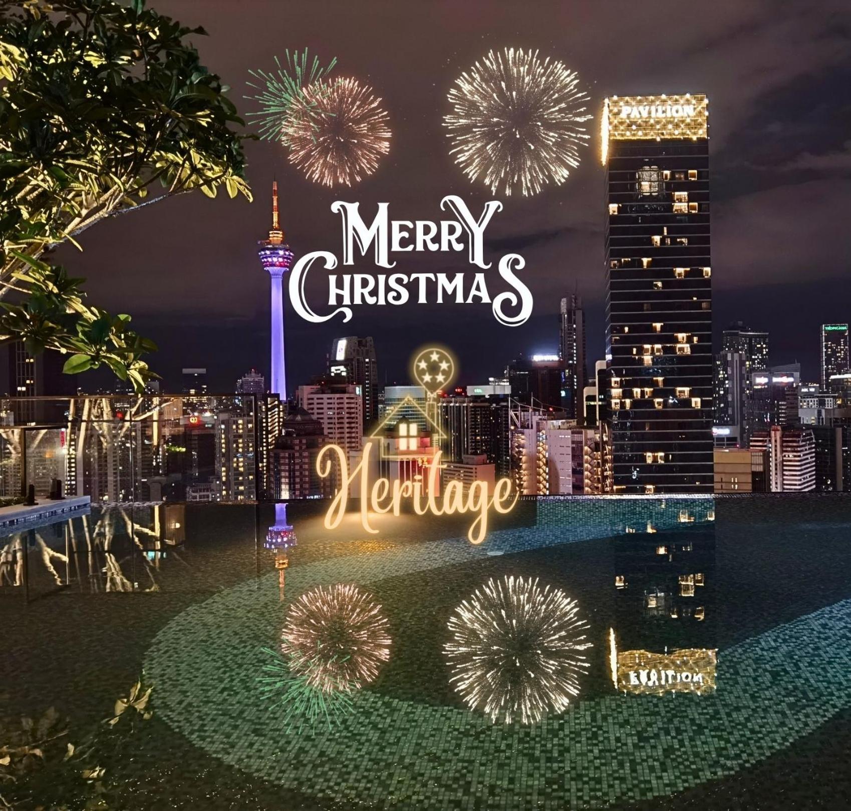 STAR HILL - Axon Infinity Pool with KL View 1minute to Pavilion Bukit Bintang Kuala Lumpur by Heritage