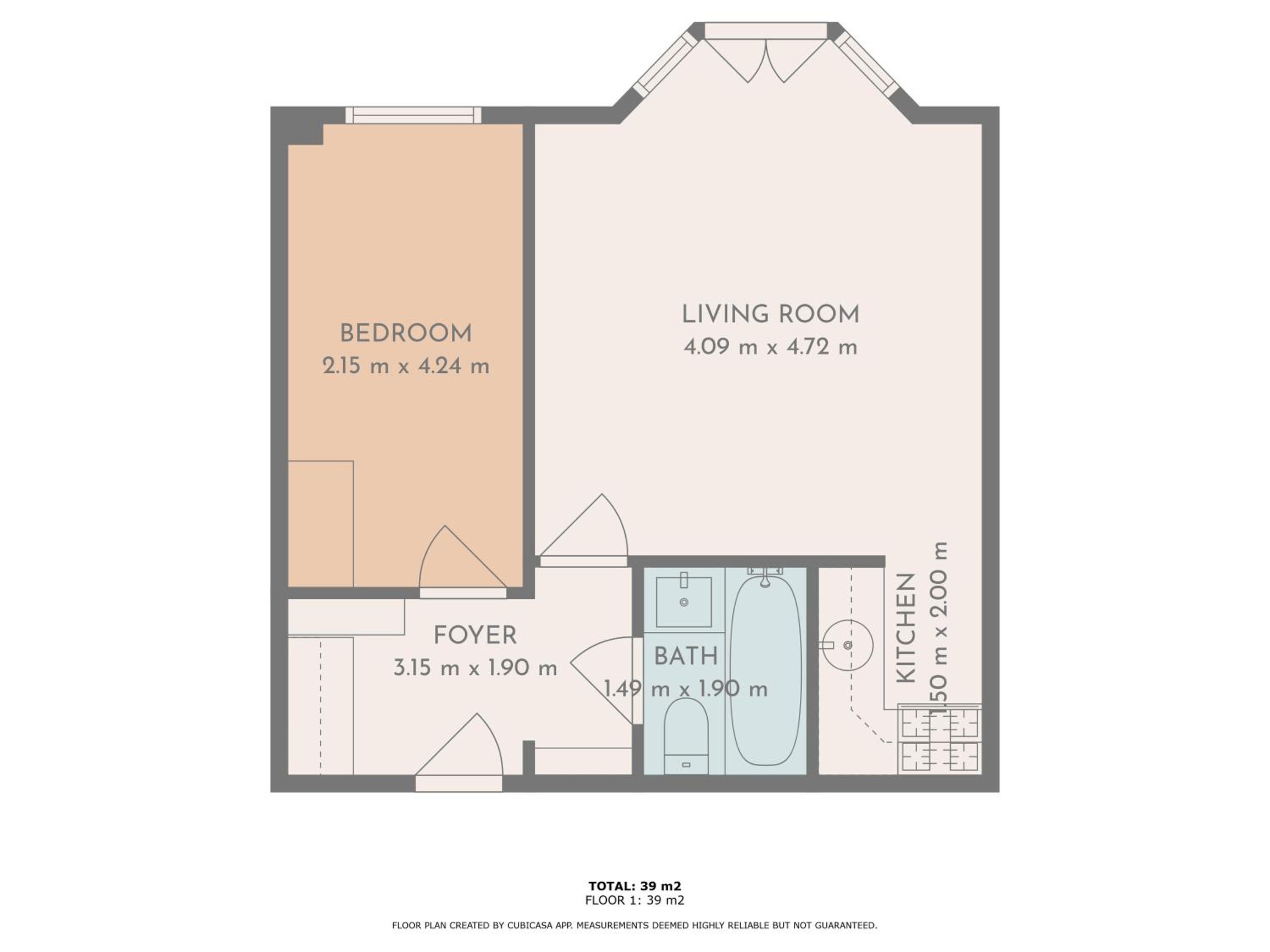 Olympia's Torch 1 Bedroom in Kensington