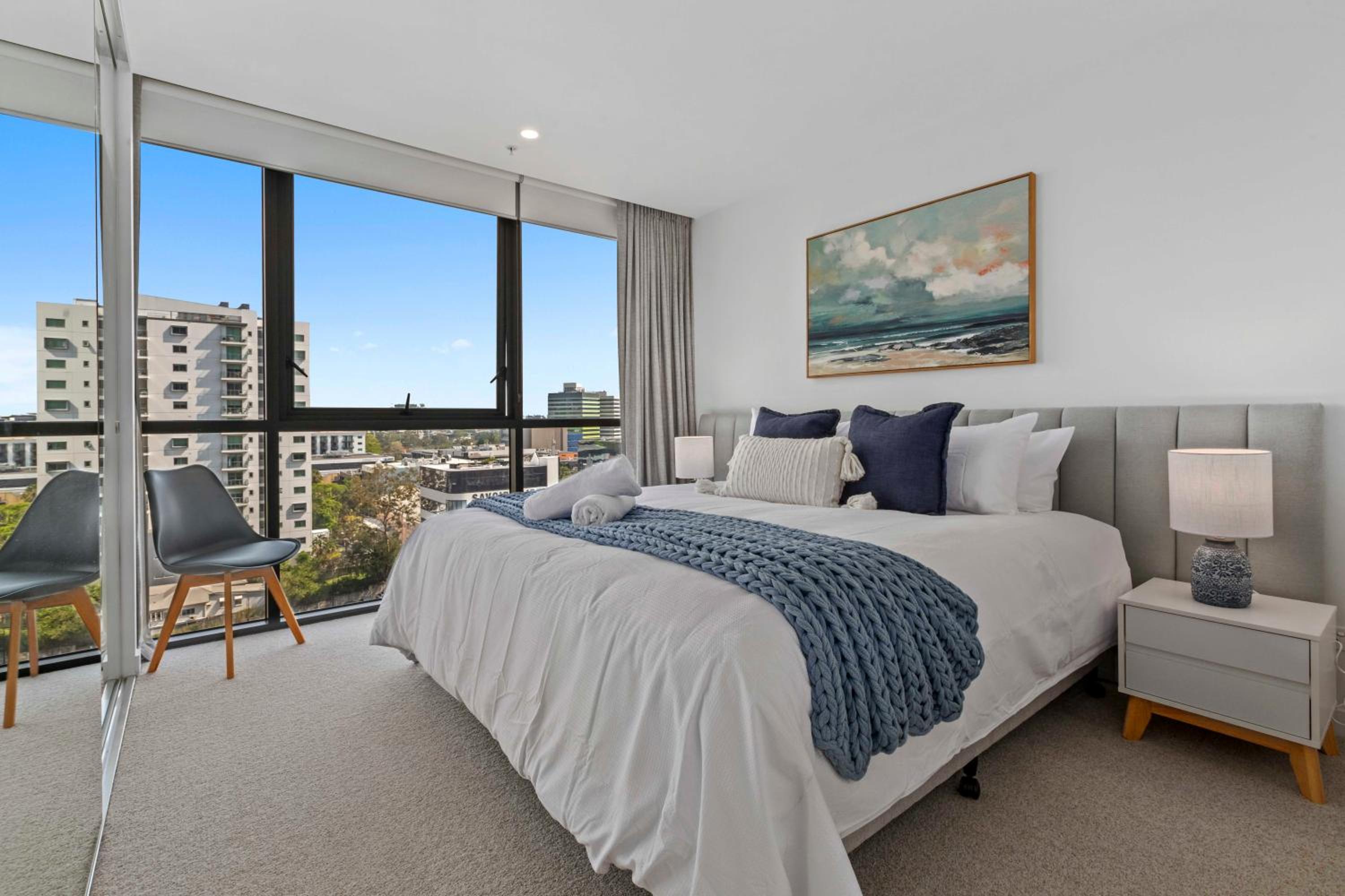 2Bedroom Exec Apt near Suncorp Free Carpark