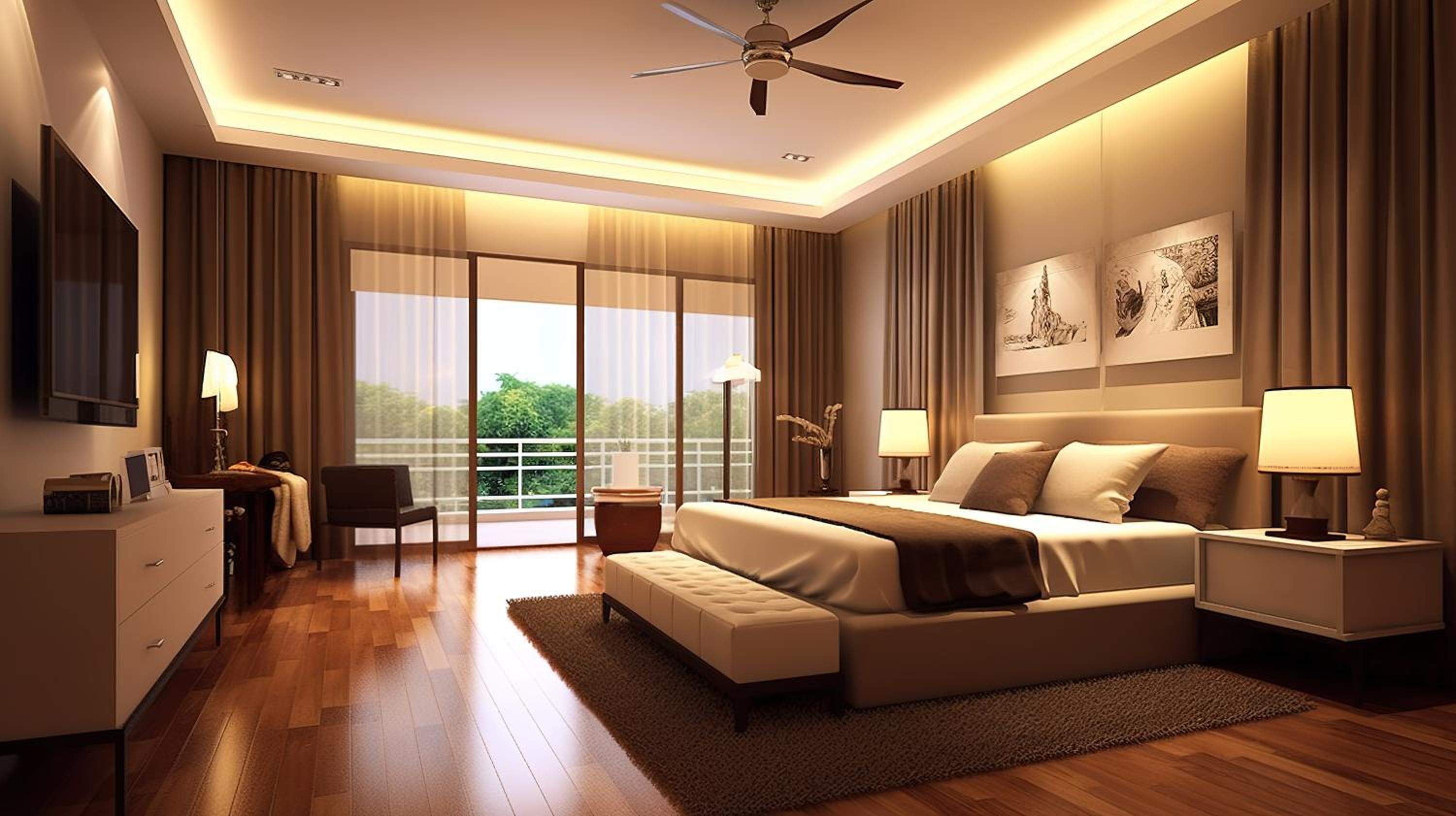 hotel room