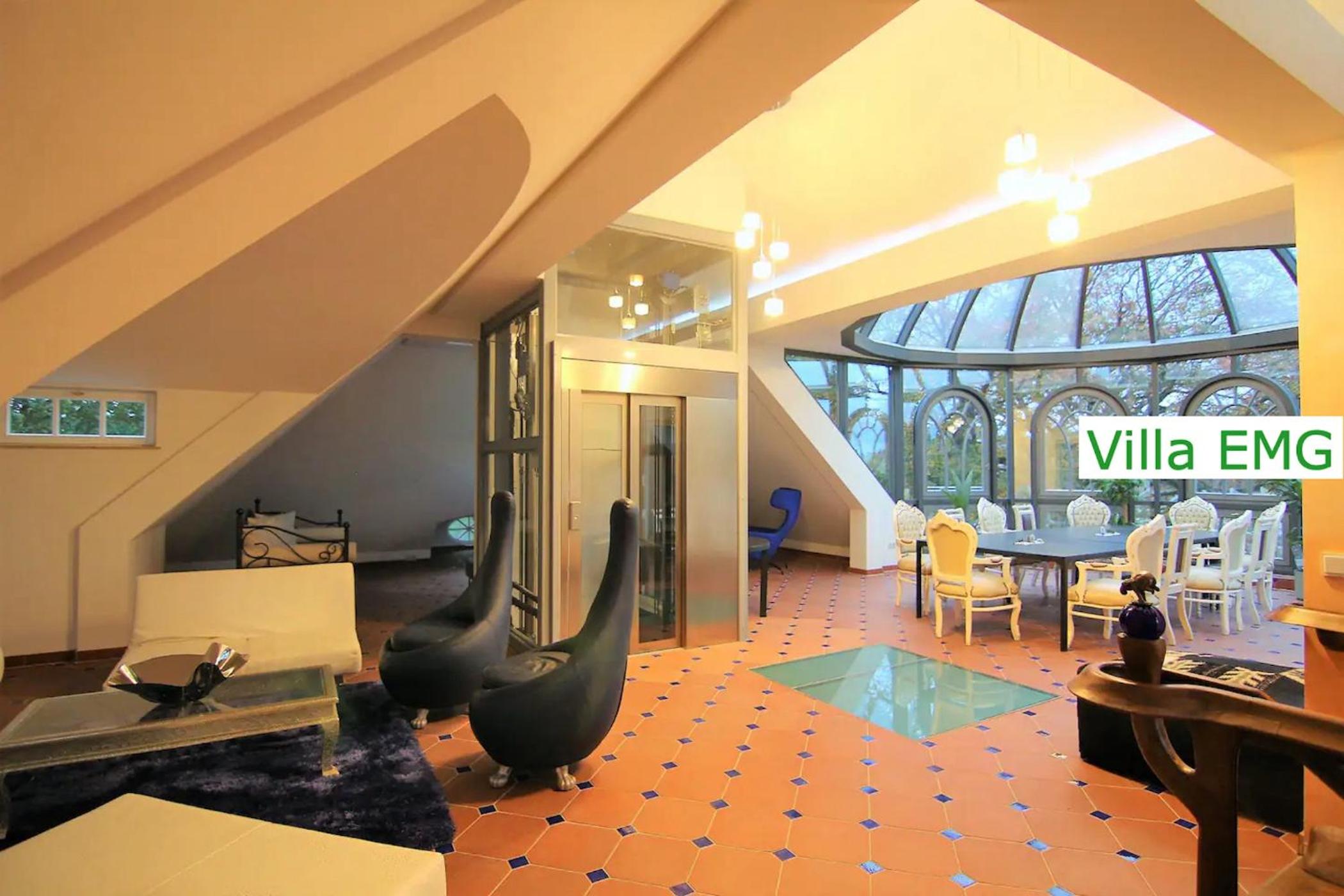 Luxus Ferienhaus Villa EMG Hannover, Messe, Braunschweig mit Sauna, Garten für Familien Gruppen bis 25 Personen