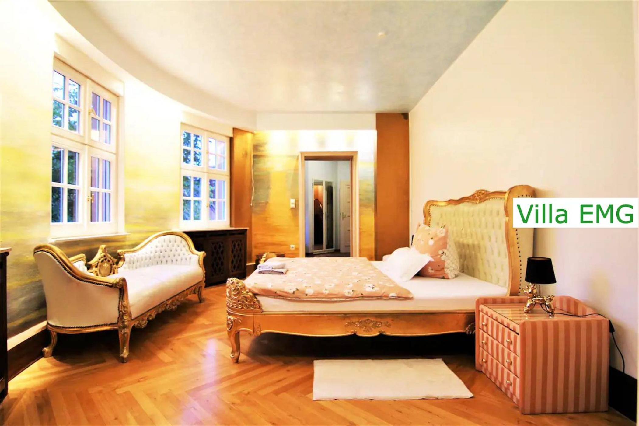 Luxus Ferienhaus Villa EMG Hannover, Messe, Braunschweig mit Sauna, Garten für Familien Gruppen bis 25 Personen