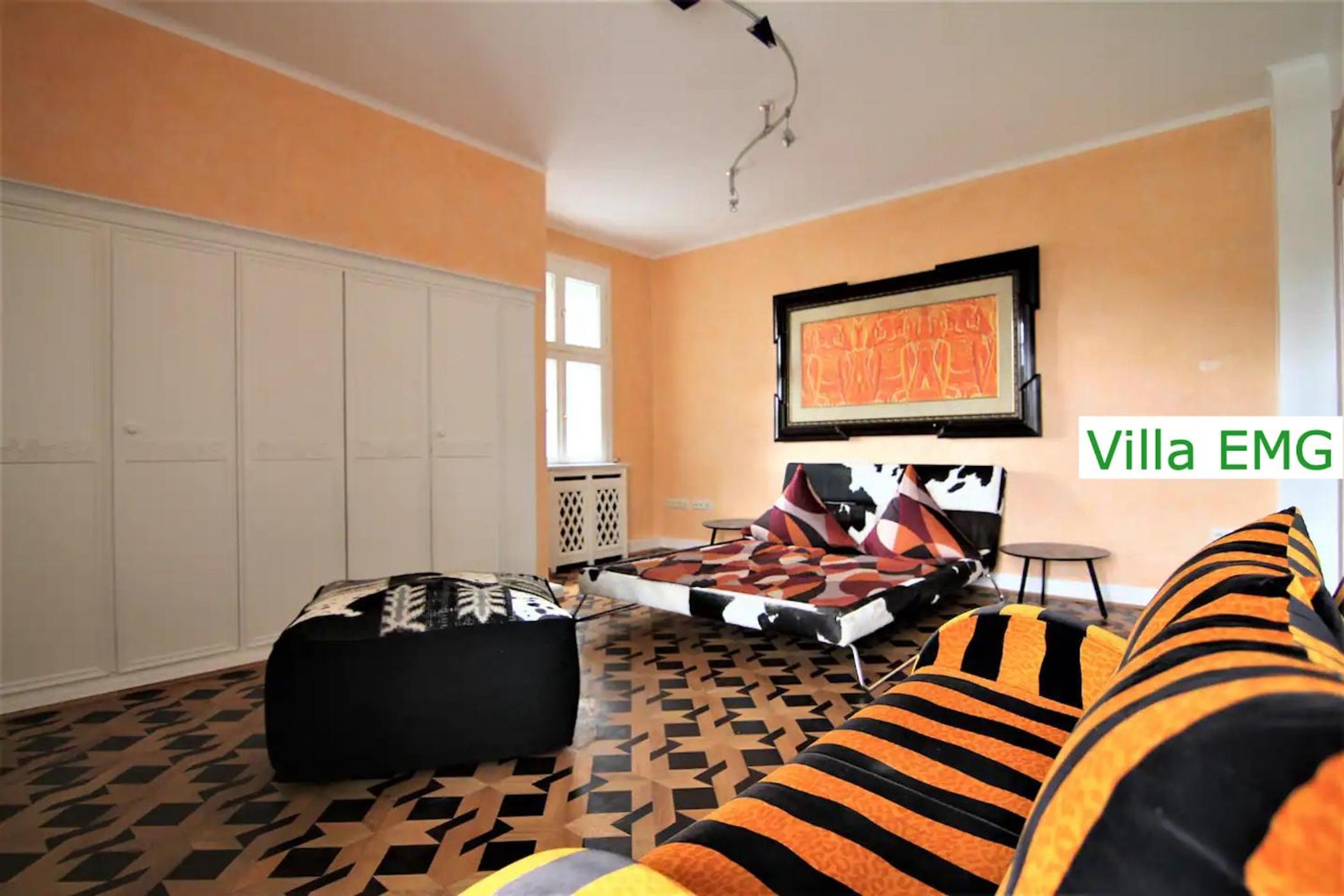 Luxus Ferienhaus Villa EMG Hannover, Messe, Braunschweig mit Sauna, Garten für Familien Gruppen bis 25 Personen