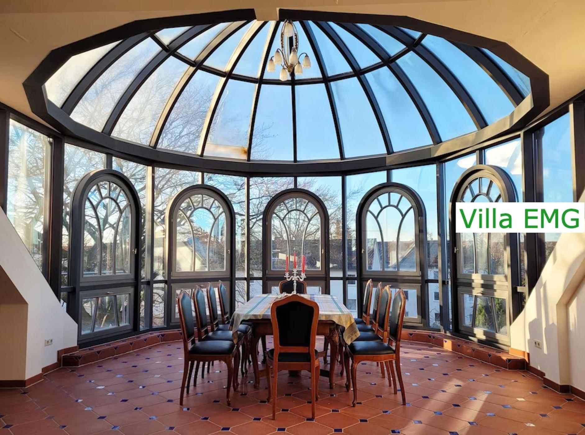Luxus Ferienhaus Villa EMG Hannover, Messe, Braunschweig mit Sauna, Garten für Familien Gruppen bis 25 Personen