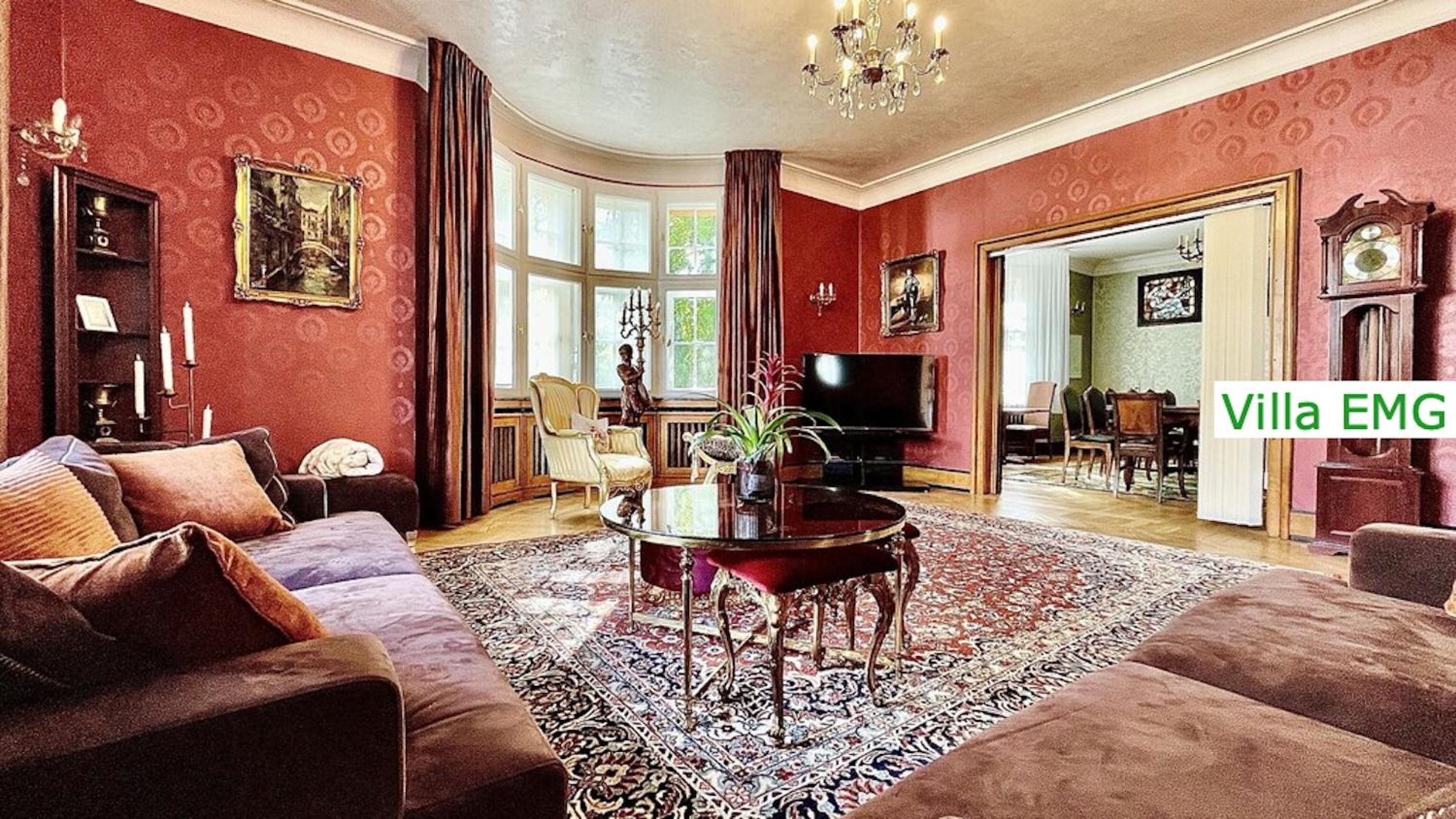 Luxus Ferienhaus Villa EMG Hannover, Messe, Braunschweig mit Sauna, Garten für Familien Gruppen bis 25 Personen