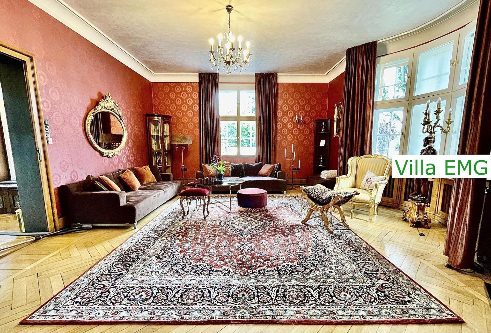 Luxus Ferienhaus Villa EMG Hannover, Messe, Braunschweig mit Sauna, Garten für Familien Gruppen bis 25 Personen
