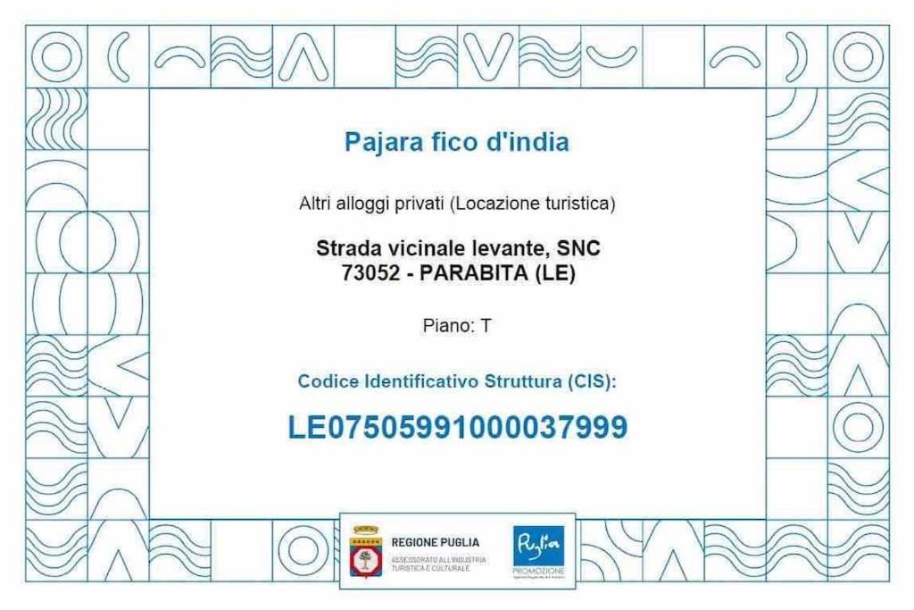 Antica Pajara Salentina Il fico d'india