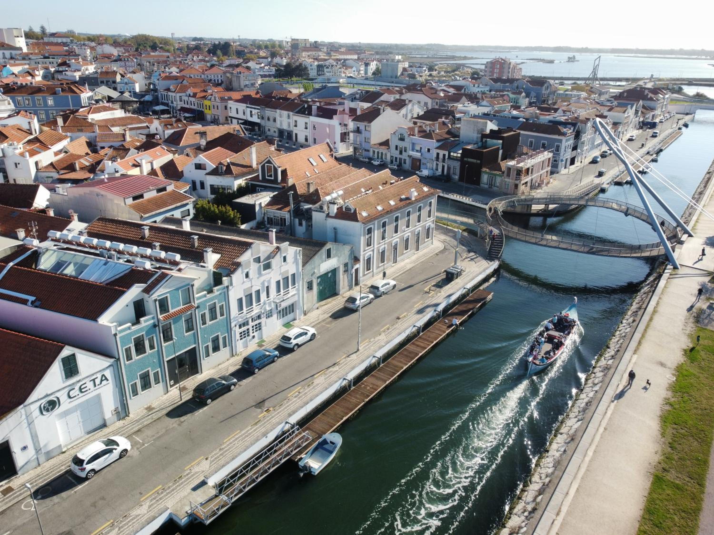 A Proa do Moliceiro Canal - Central SUNNY Terrace view 2
