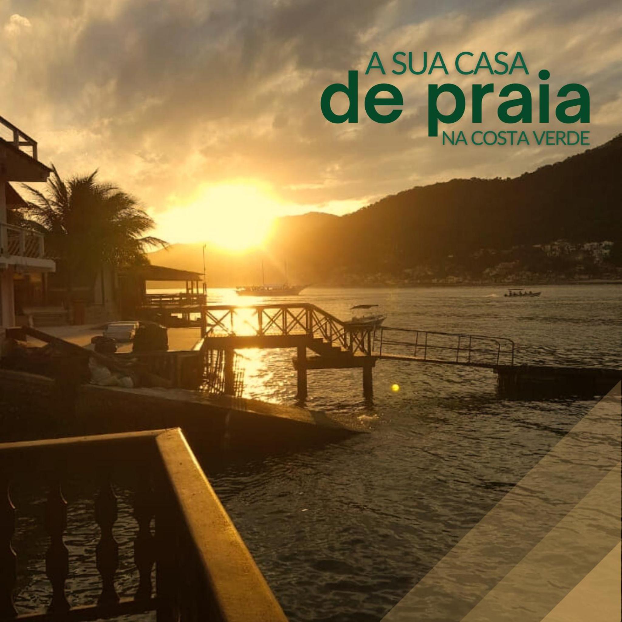 Casa na praia com vista para o mar