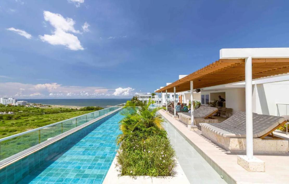 Apartamento con jacuzzi privado, vista al mar, sector exclusivo