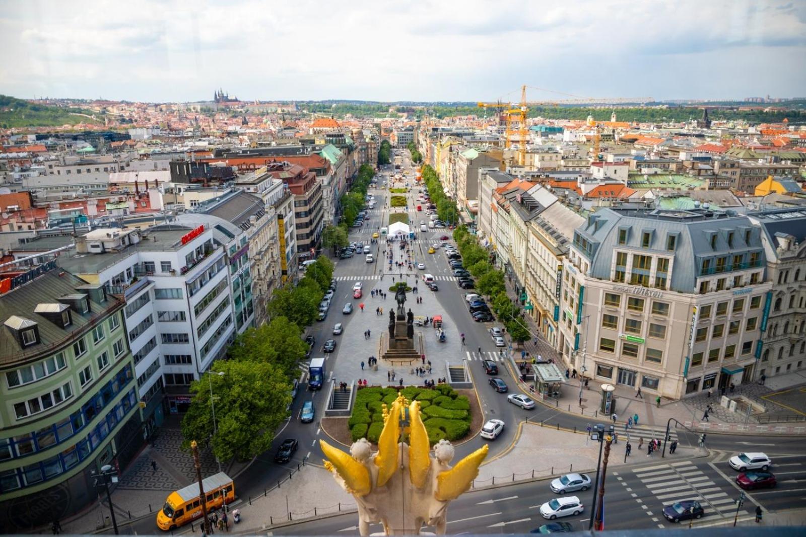Wenceslas square apartment 150 m2