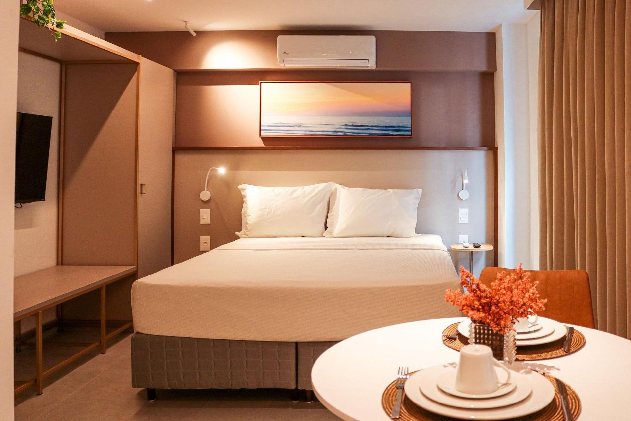 Restinga by Xtay - Studios with Pool and Gym, Beachfront in João Pessoa