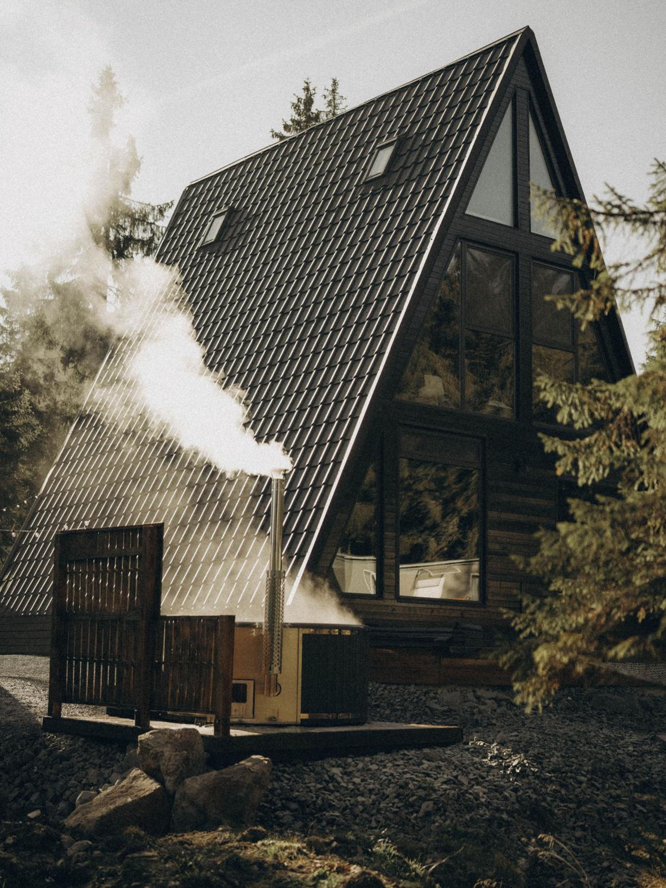 Black Chalet view 2