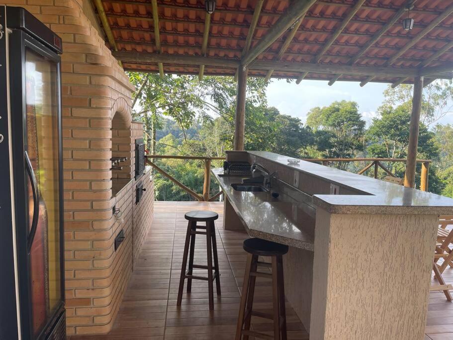 Chácara em meio à natureza