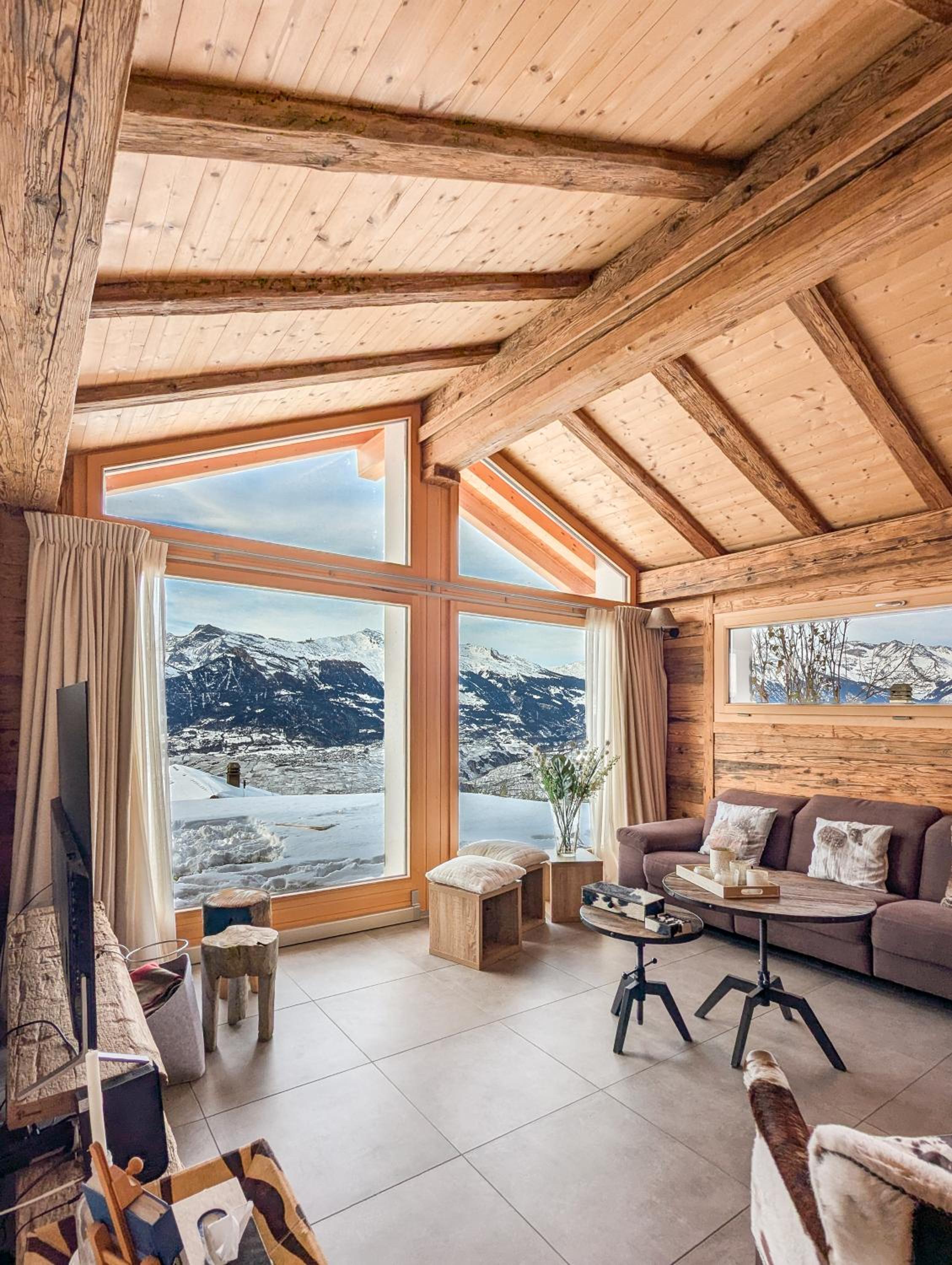 Chalet luxe, confort & charme avec vue panoramique