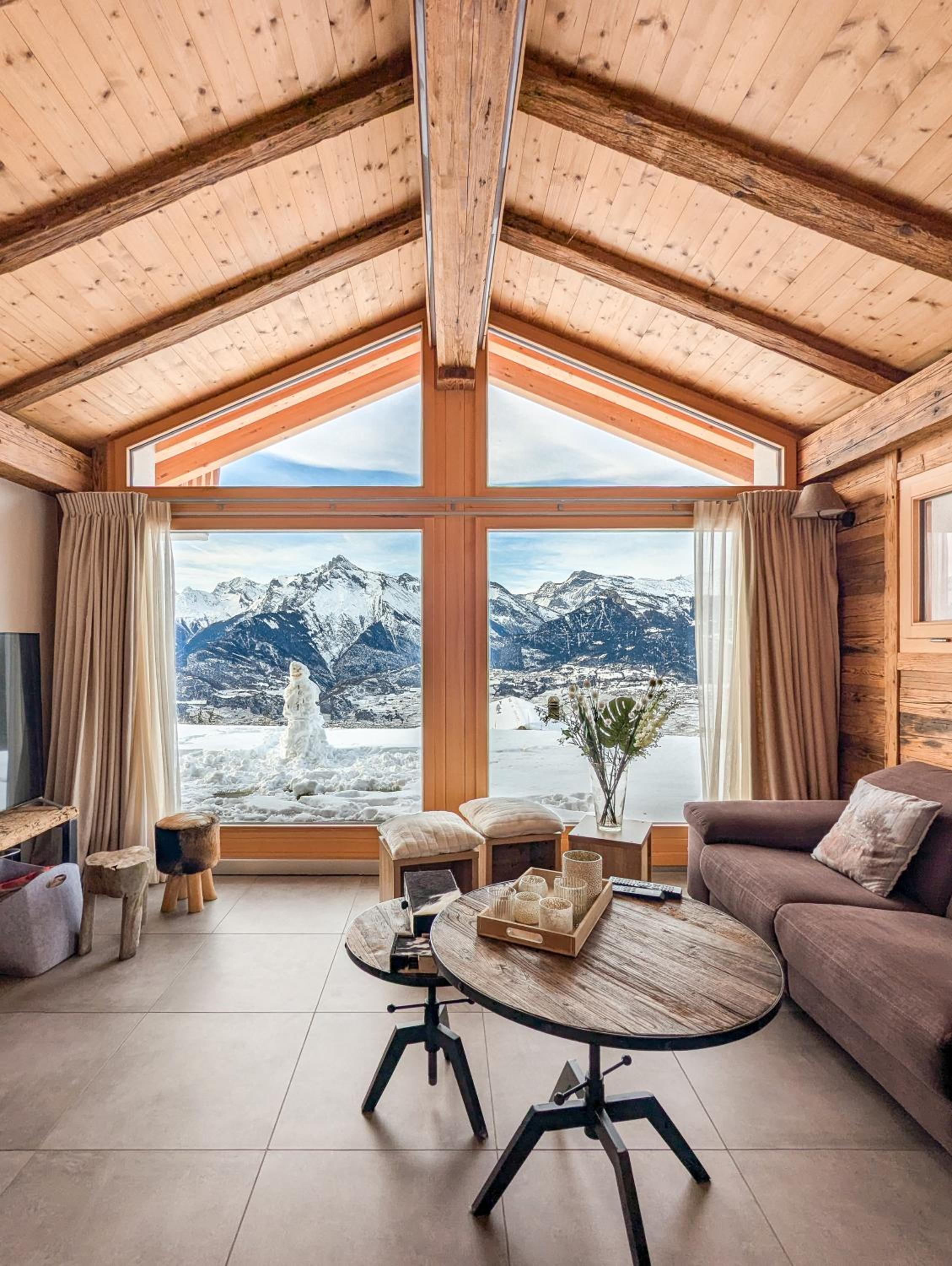 Chalet luxe, confort & charme avec vue panoramique