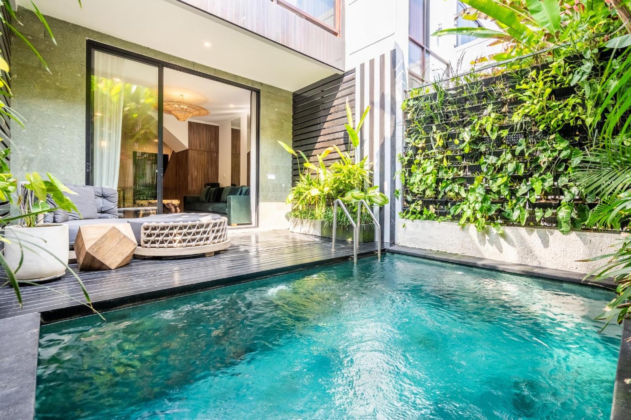 Berawa Cube Villa Canggu — recepcion & lobby