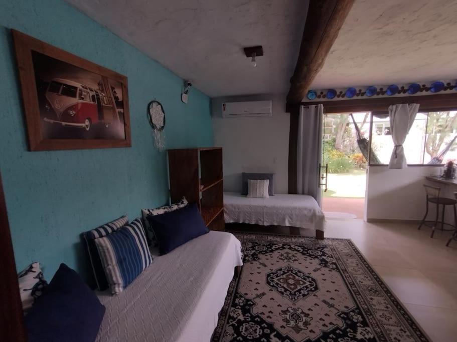 Apartamento térreo 1 dormitório 300m do mar