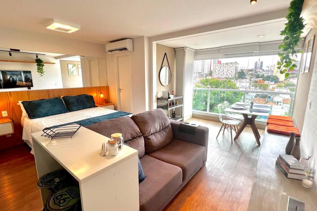 Luxuoso Studio Vila Madalena com Vaga