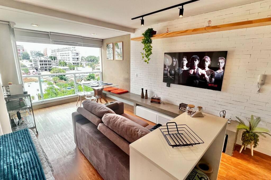 Luxuoso Studio Vila Madalena com Vaga