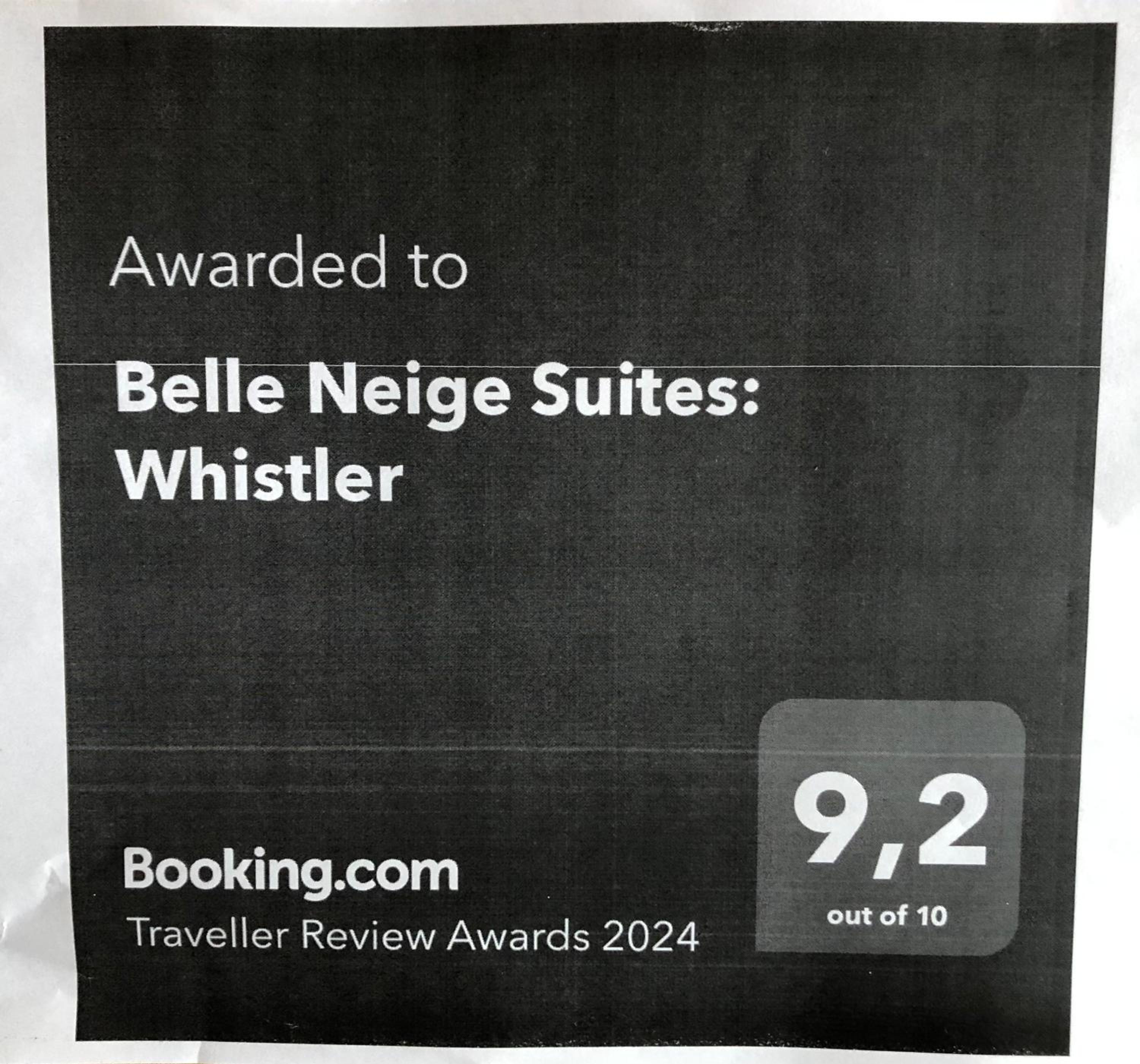 Belle Neige Whistler