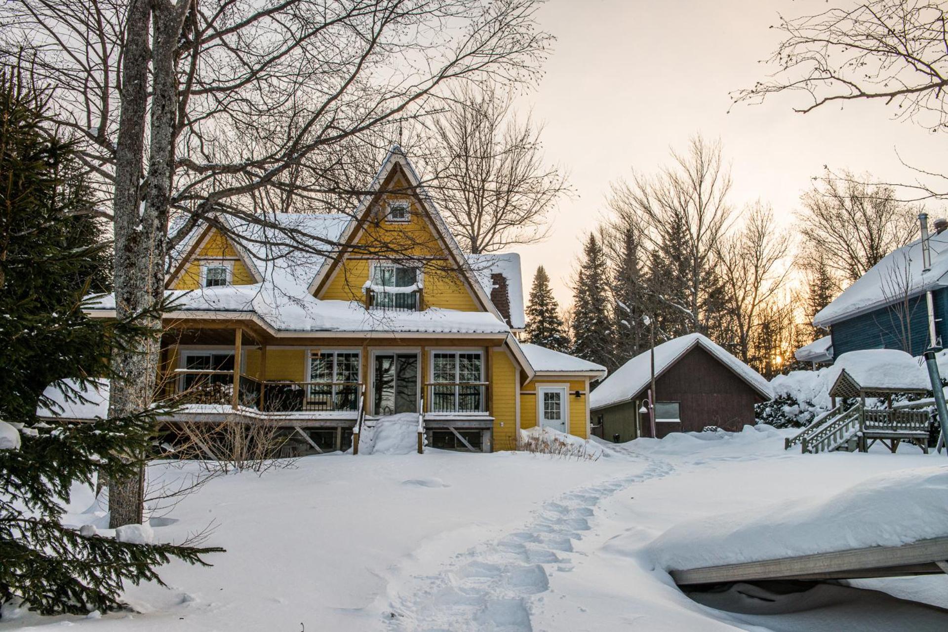 Chalet des Aurores, repos au lac et spa